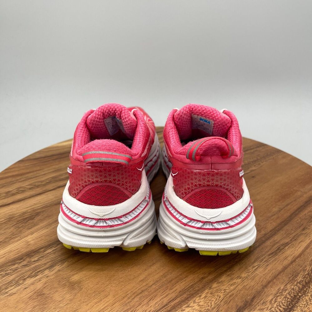 Hoka One One Stinson 3 ATR Shoes Womens Size 6.5 Pink Trail Running Hiking - Picture 4 of 9